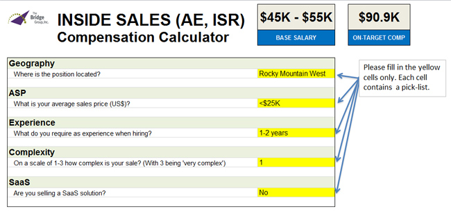 Inside AE Compensation Calculator